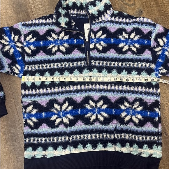 Aerie cozy oversized hometown holiday quarter zip - Picture 3 of 3